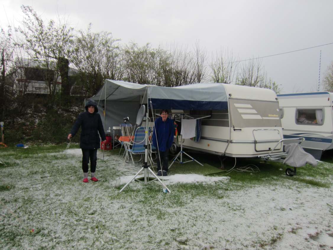 Camper lassen sich von nichts erschrecken