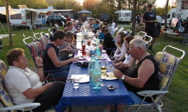 Gemeinsames Abendessen